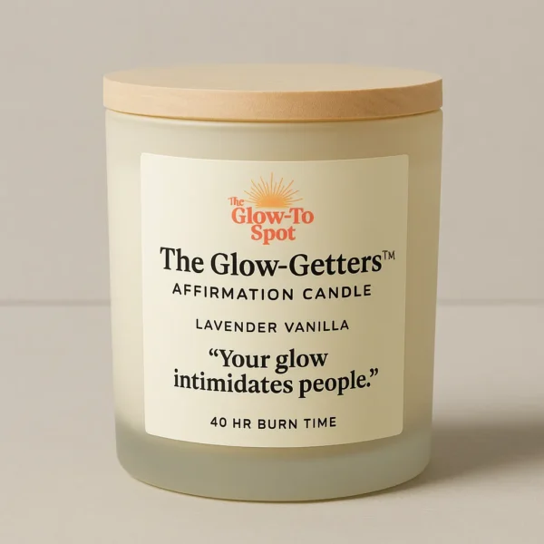 12-The Glow-Getters™ Affirmation Candle